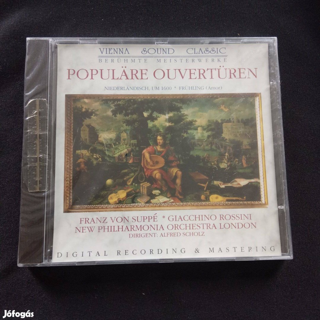 Klasszikus cd bontatlan Suppé, Rossini, New Philharmonic Orchestra