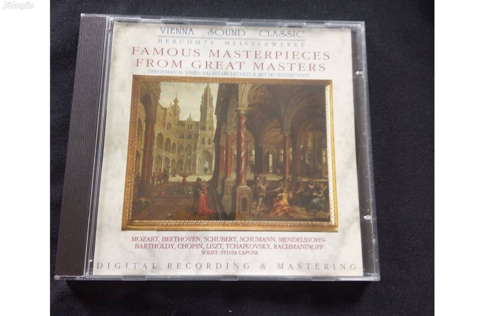 Klasszikus válogatás Famous Masterpieces from Great Masters Új CD