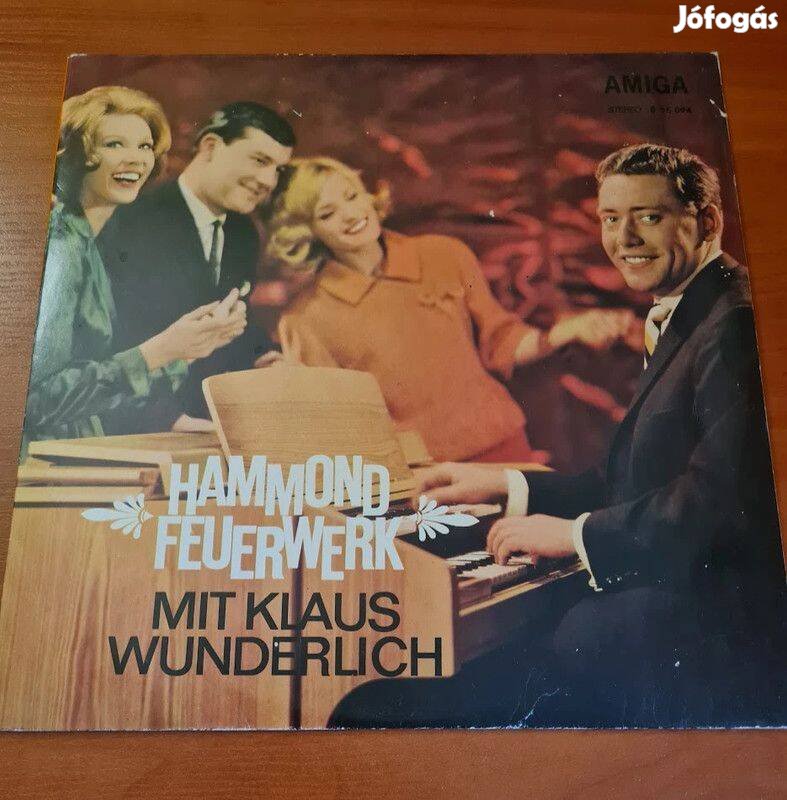 Klaus Wunderlich - Hammond Feuerwerk; LP, Vinyl, bakelit