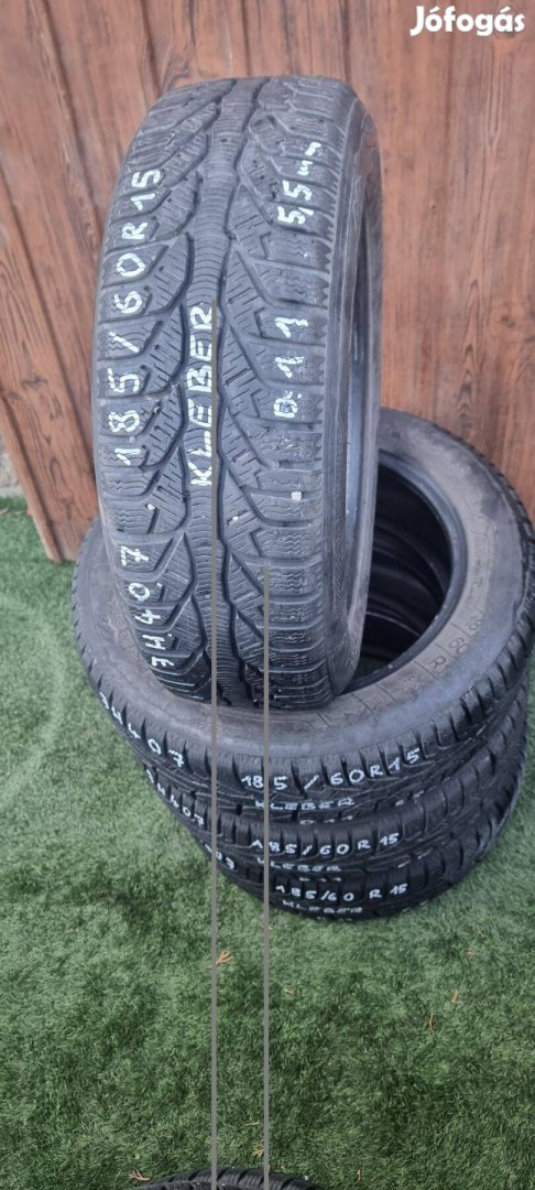 Kleber 185/60 R15 5,5mm 2011-es Téli Gumiabroncs 4db #407