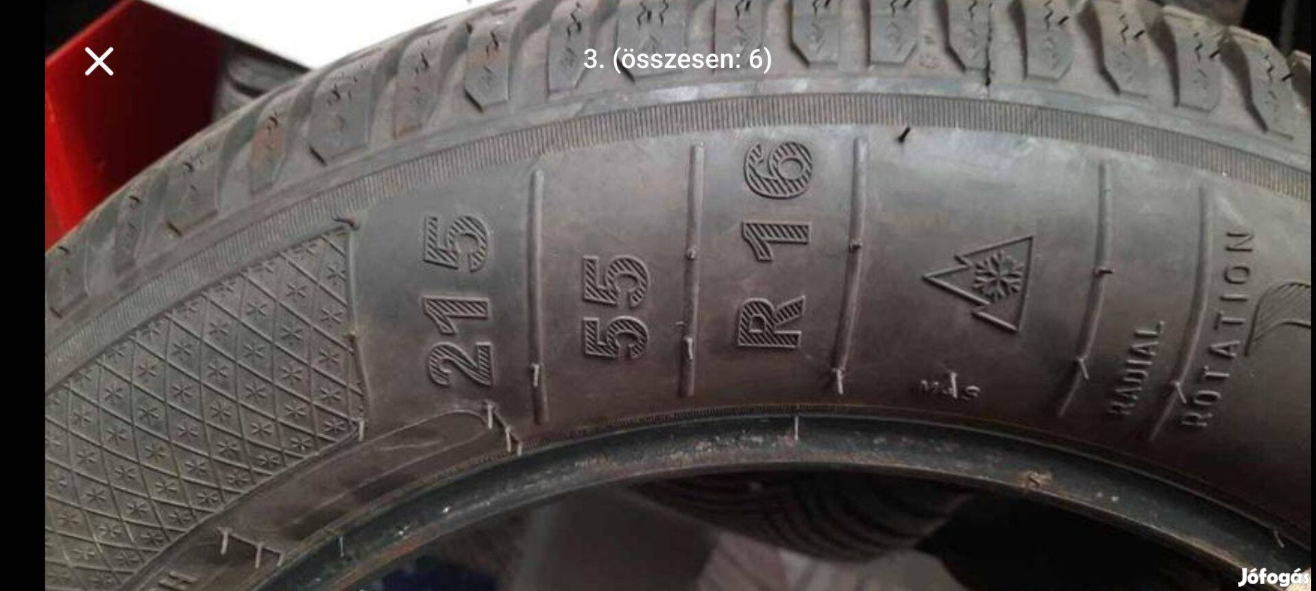 Kleber 215/55R16 Krisalp HP3 téli gumi