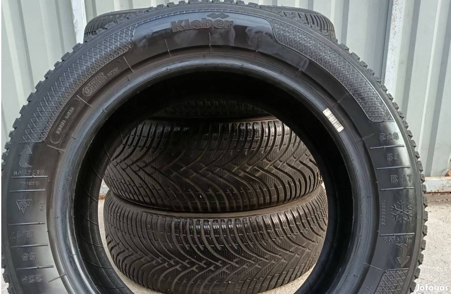 Kleber 225/55/R17 téligumi garnitúra eladó