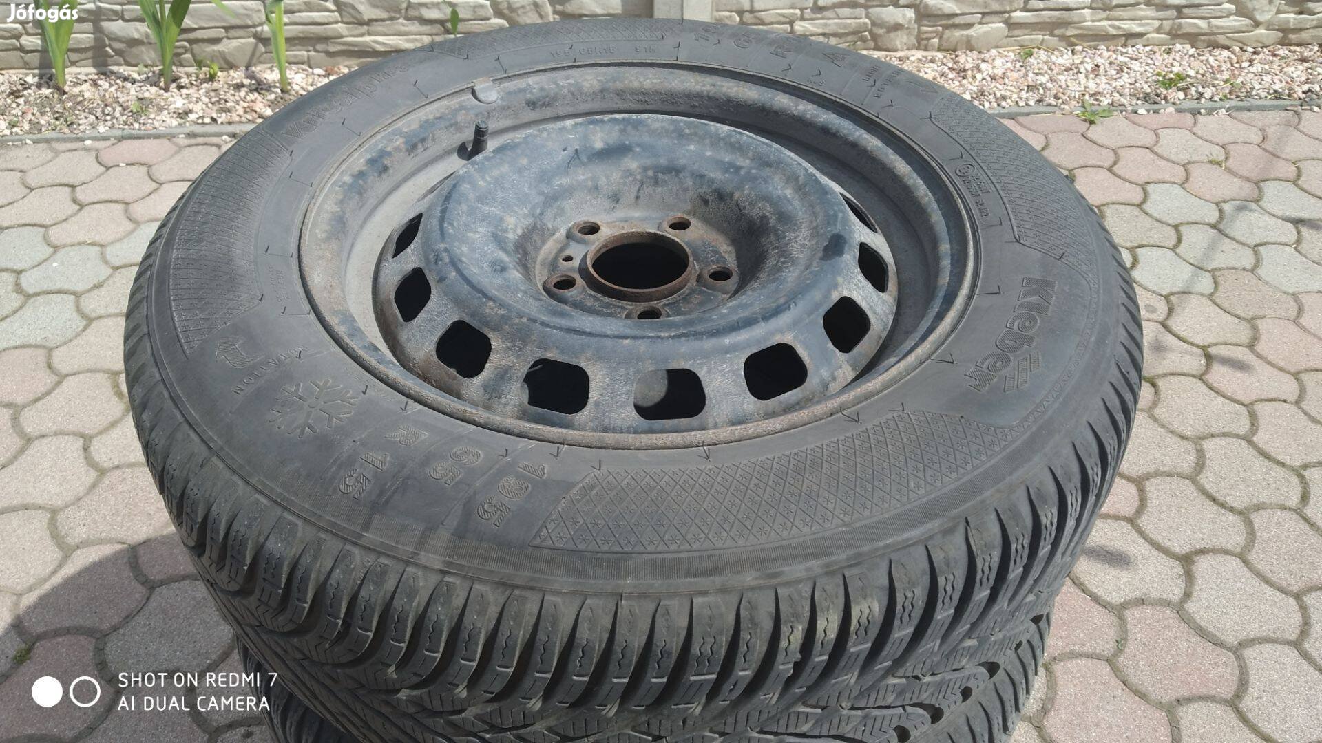 Kléber téli szerelt kerék garnitúra 195/65R15