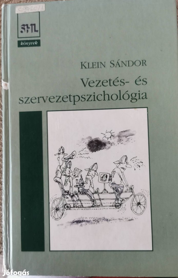 Klein Sándor Vezetés és szervezetpszichologia