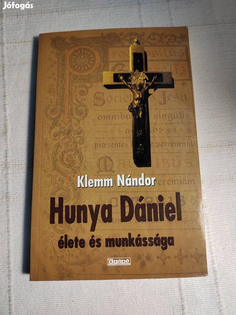 Klemm Nándor: Hunya Dániel élete és munkássága