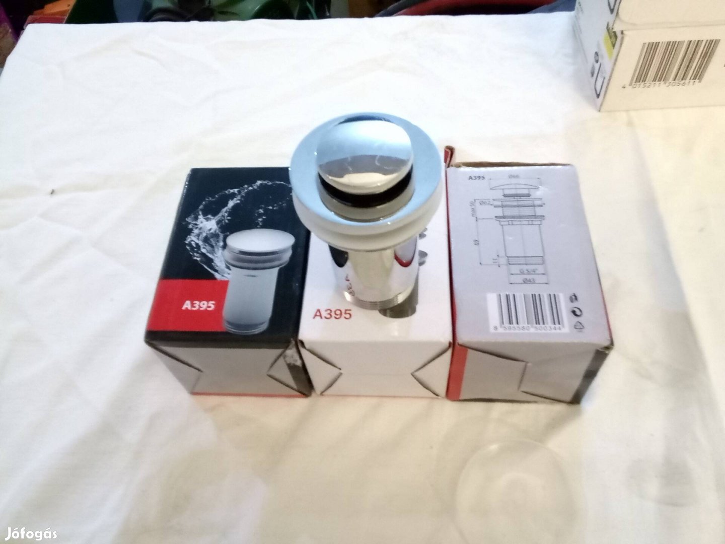 Klick klack leeresztő szelep Alca