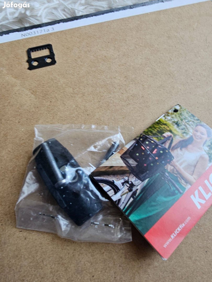 Klickfix Micro 100 nyeregtáska fekete új cimkés