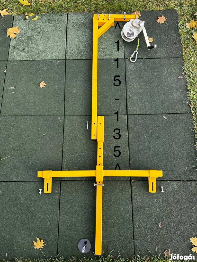 Klíma emelő kézi csörlővel