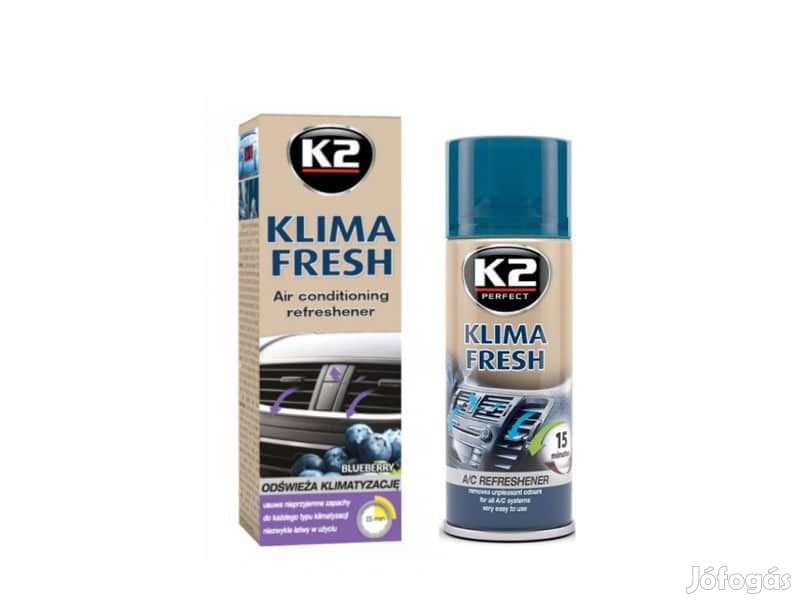 Klíma tisztító spray áfonya illatú