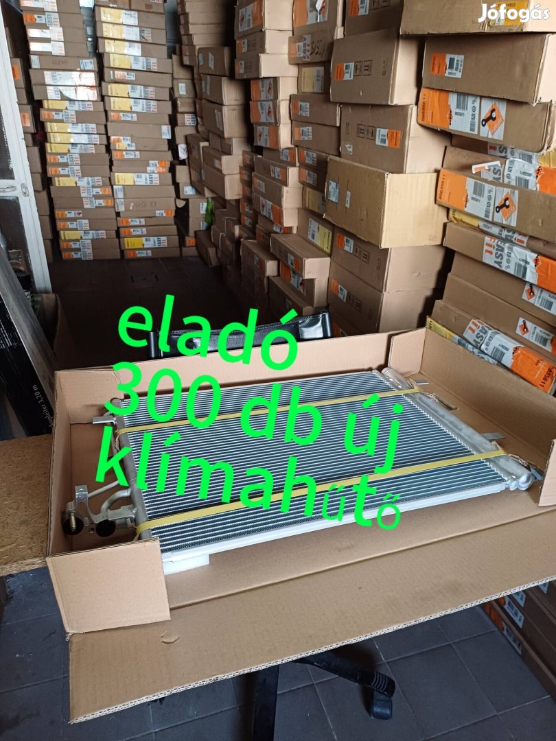 Klímahűtő vásár: egyben eladó 300 db új klimahűtő 