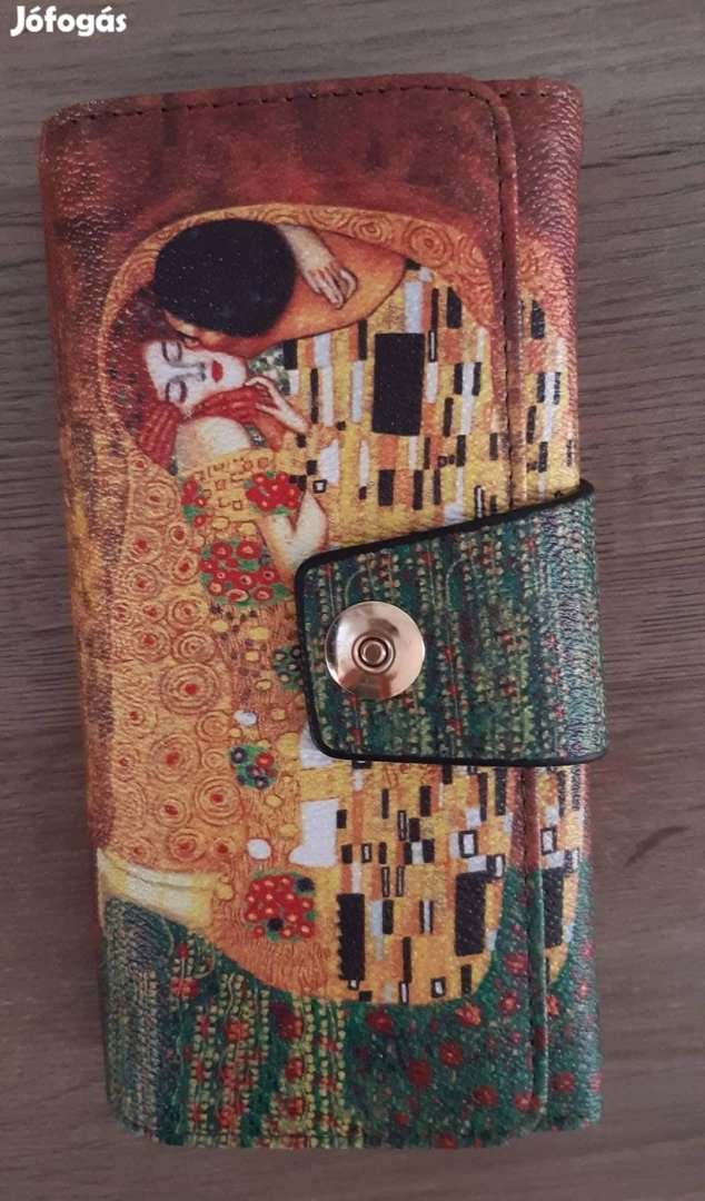 Klimt Csók sál és pénztárca