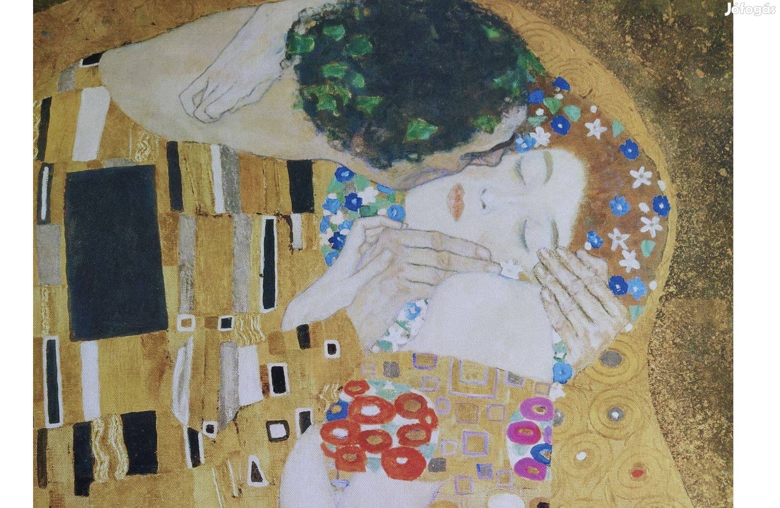 Klimt Csók vászonkép eladó
