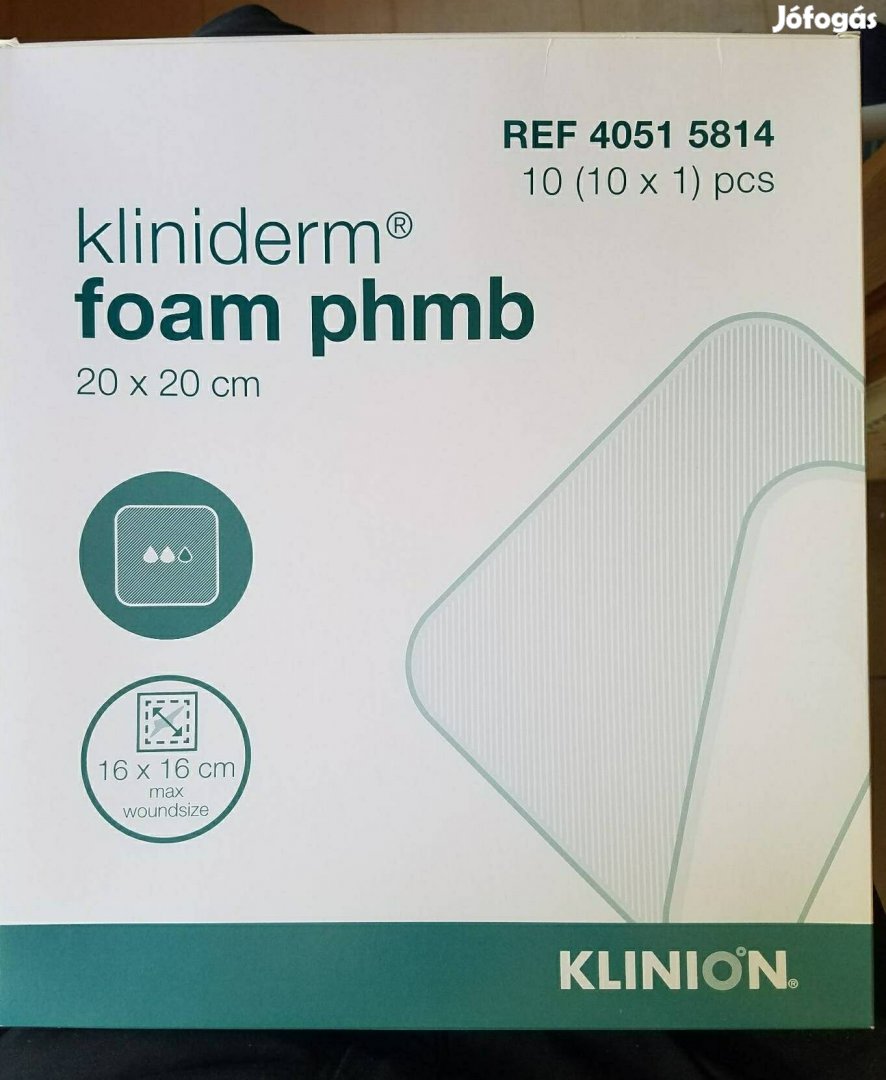 Kliniderm Foam phmb 20 x 20 cm