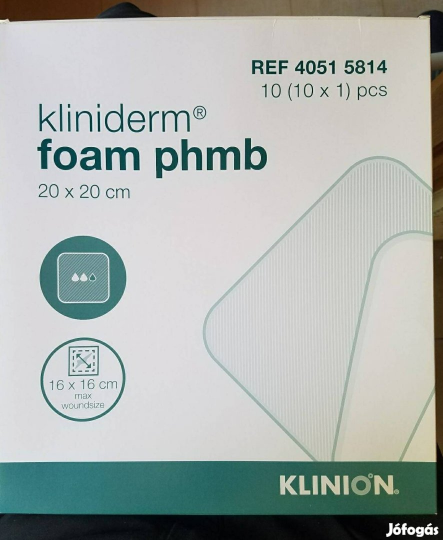 Kliniderm Foam phmb habkötszer 