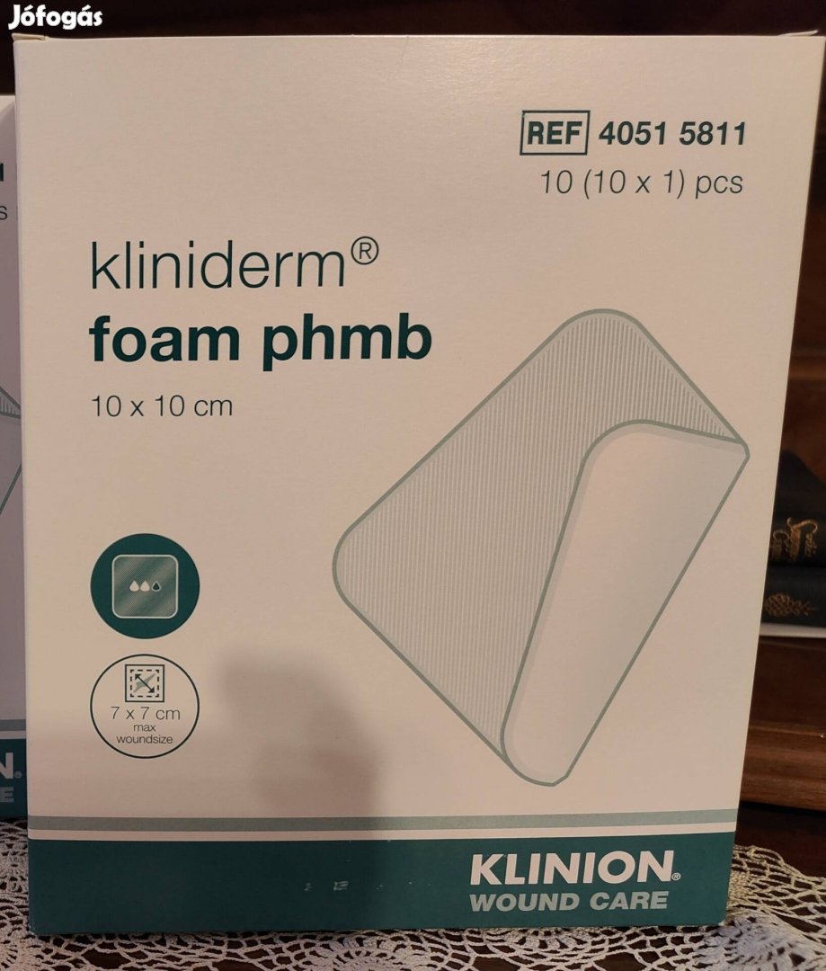 Kliniderm foam phmb 10x10