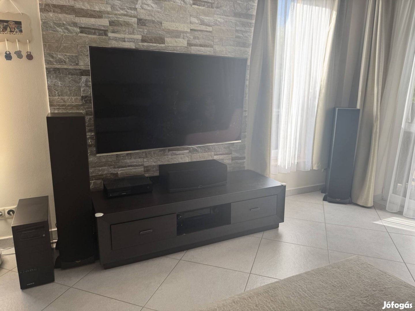 Klipsch 3.0 hangrendszer Denon erősítővel