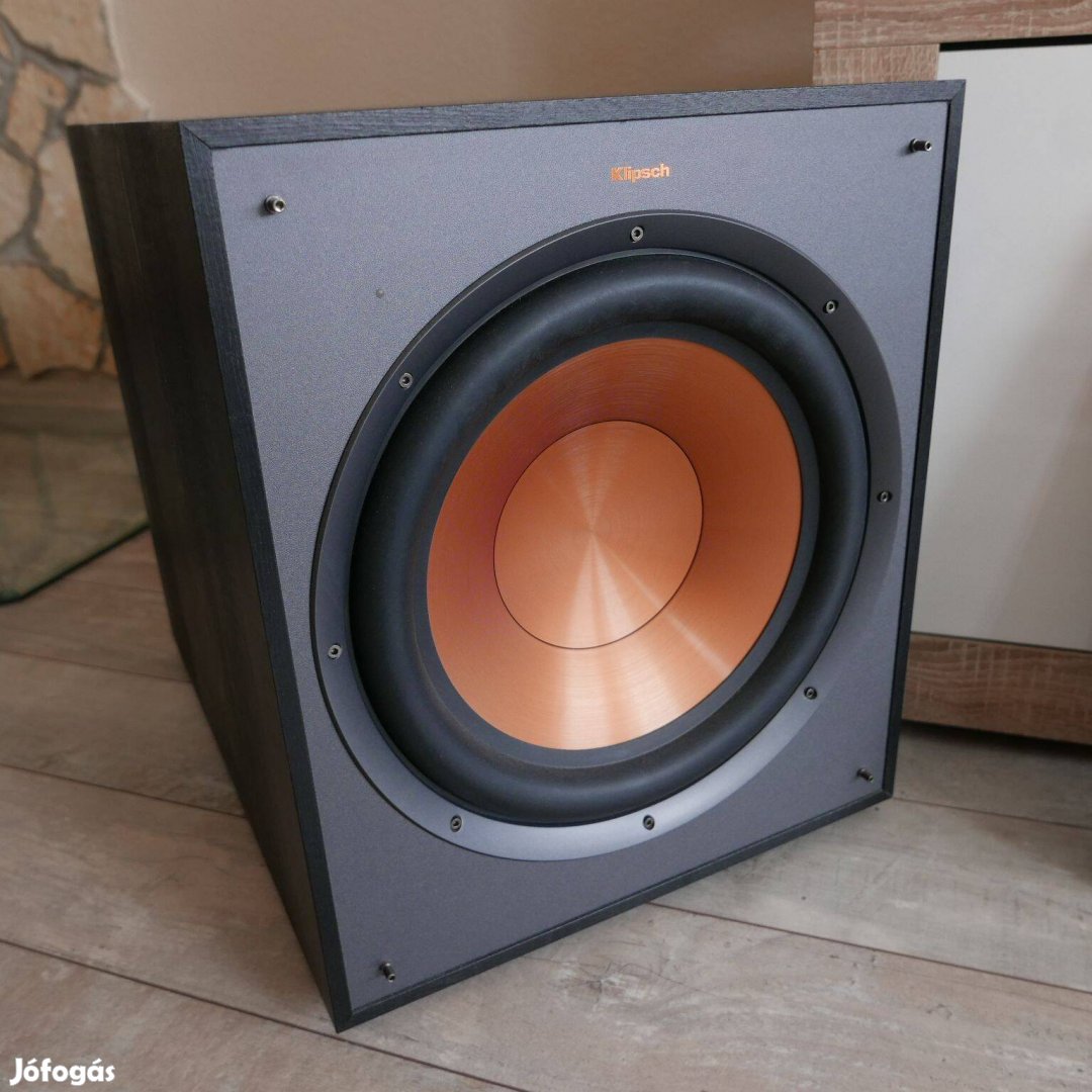 Klipsch R-120SW aktív mélyláda subwoofer + premium 2m-es kábel