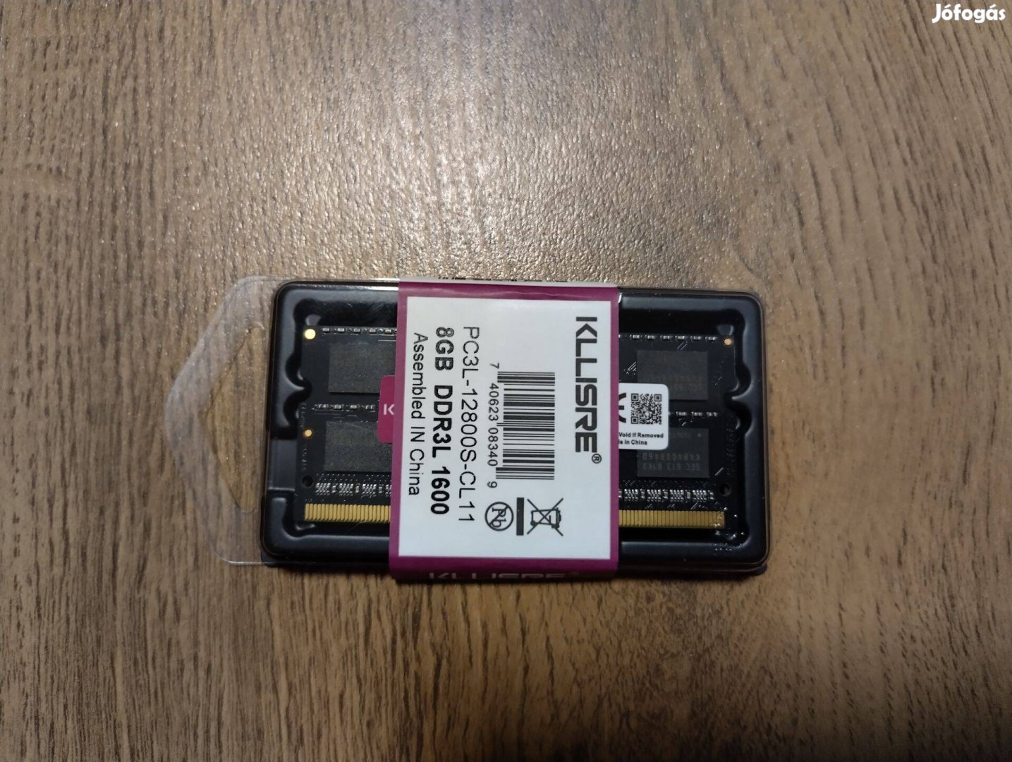 Kllisre 8GB DDR3 1600MHz 1.35v (új, bontatlan, több darab kedvezmény)