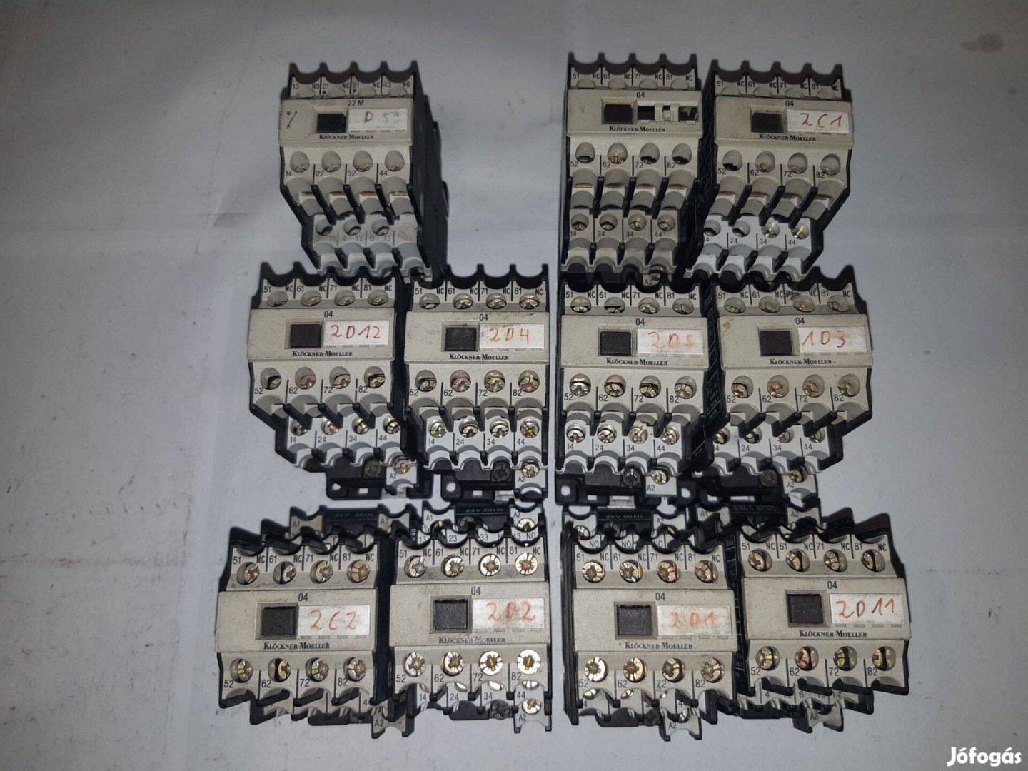 Klöckner-Moeller 24V mágneskapcsoló /263