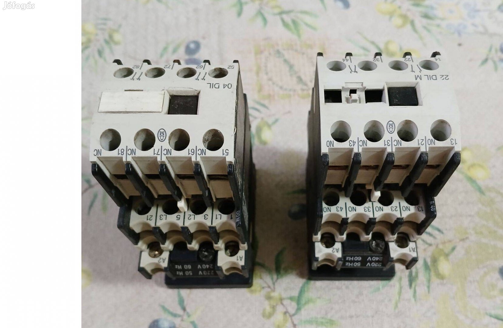 Klöckner Moeller mágneskapcsolók 220V 50Hz