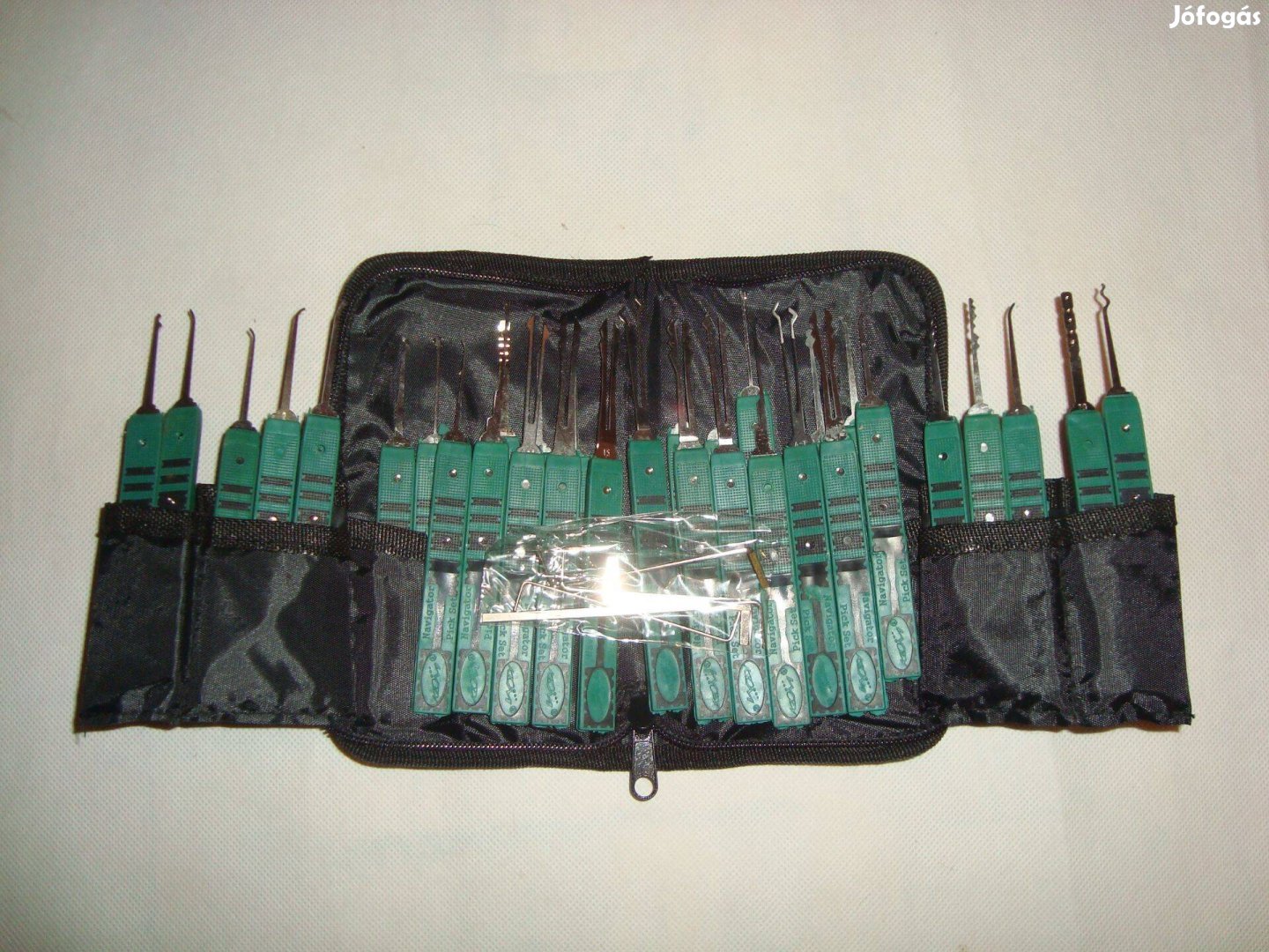 Klom Premium Master Set 35 darabos Lockpick szett zárfésű