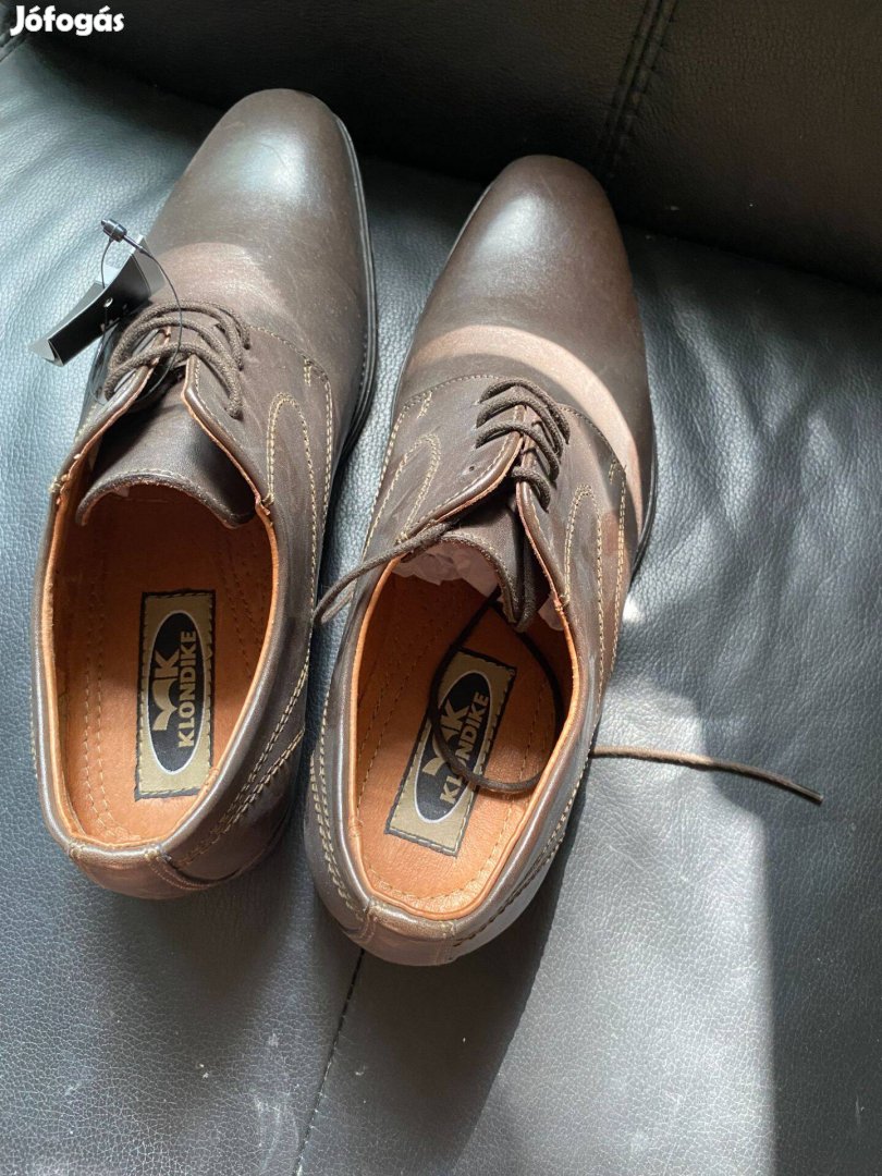 Klondike Bőrcipő elegáns 41 új