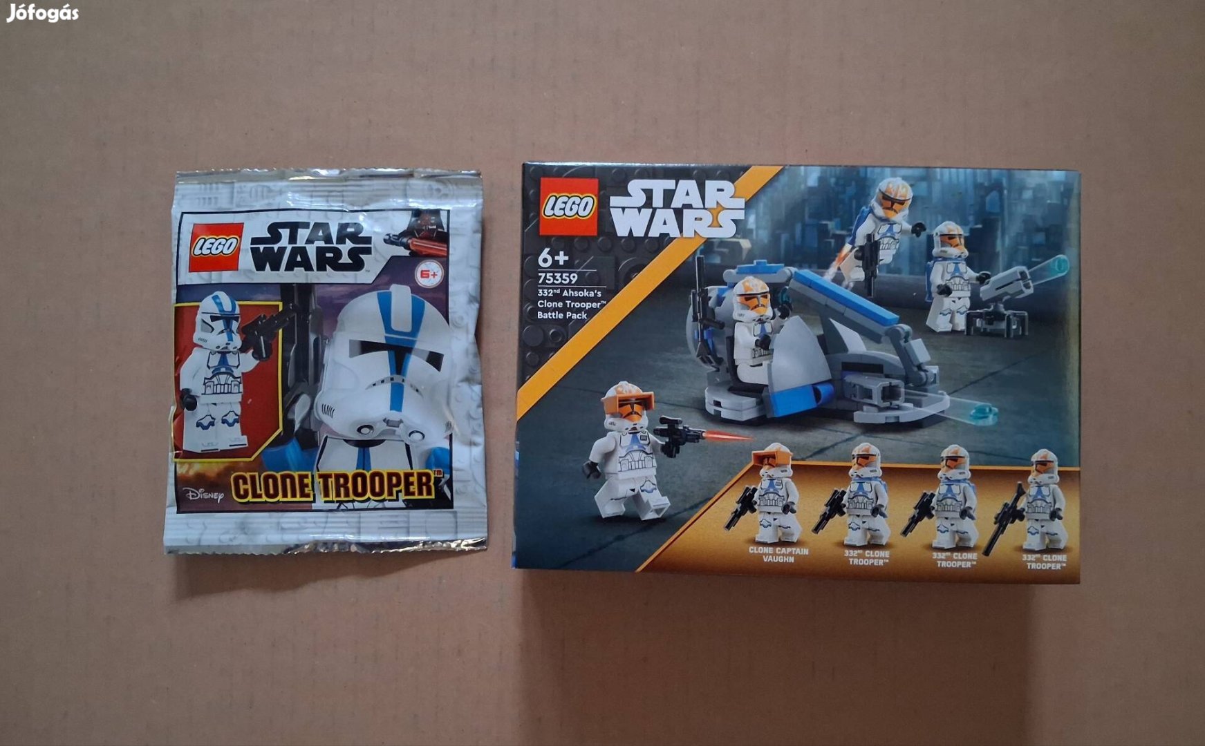 Klónok háborúja új Star Wars LEGO Clone Trooper minifigura