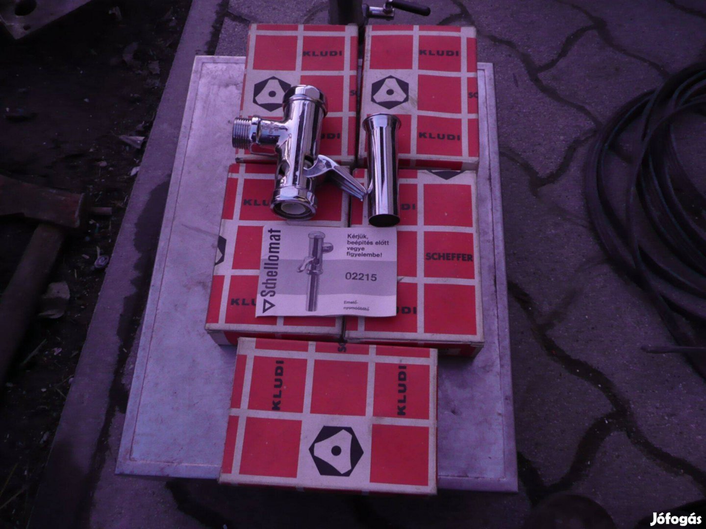 Kludi Schellomat Automata WC öblítő szelep Új