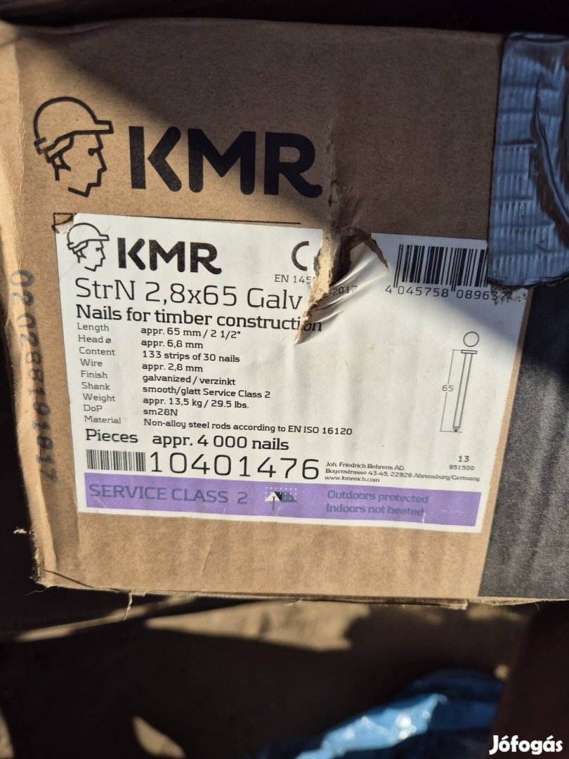 Kmr 65mmszeg 34fokos