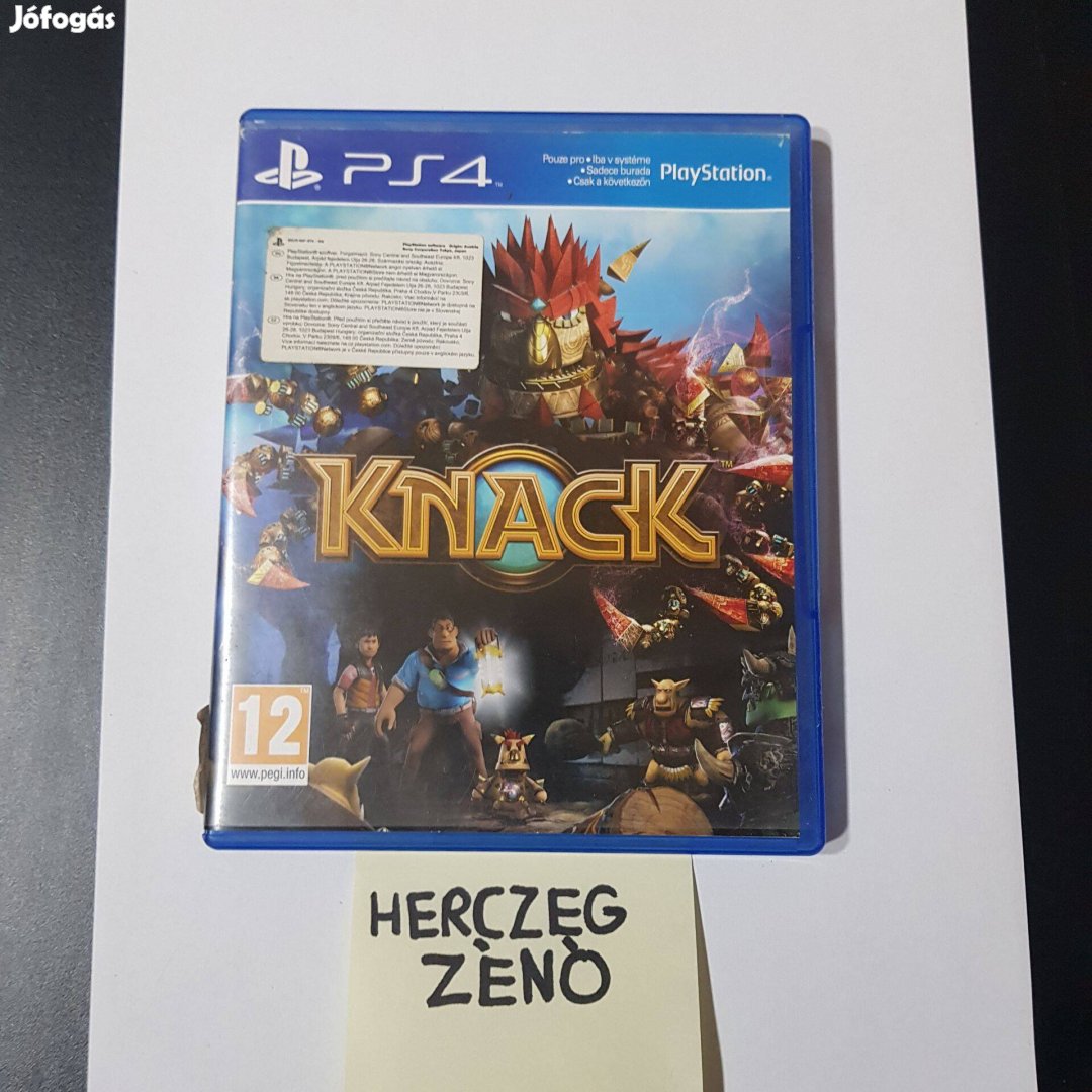 Knack 1 ps4 játék