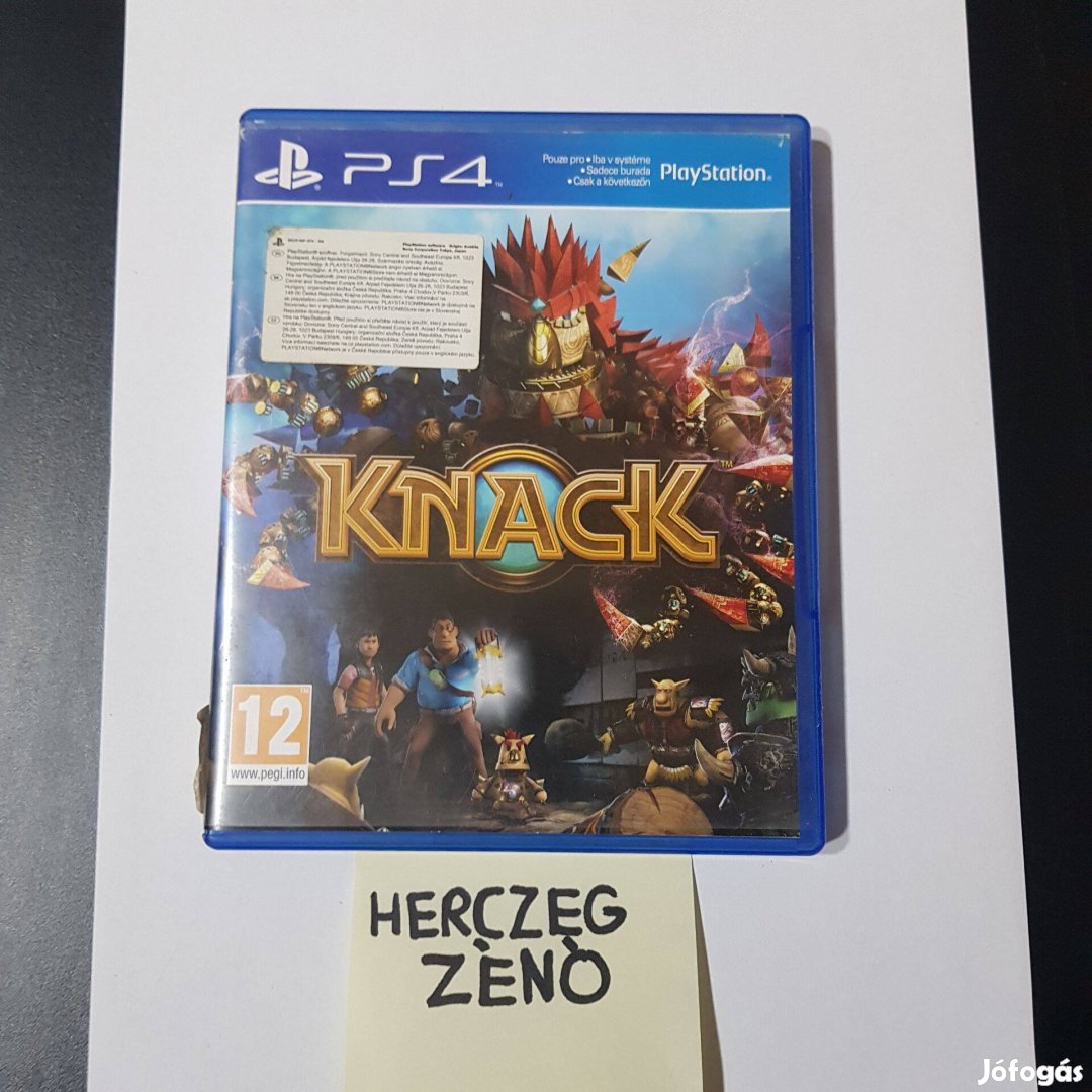 Knack 1 ps4 játék