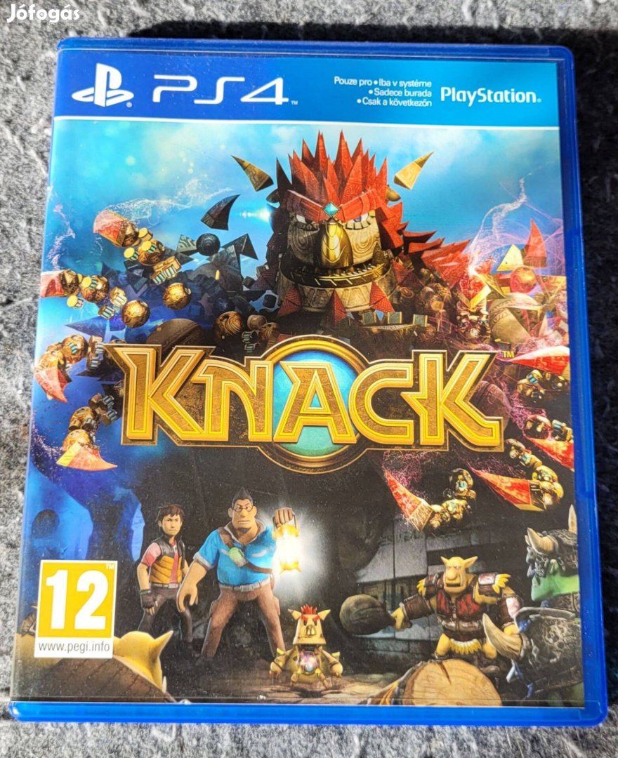 Knack PS4 PS5 Játék