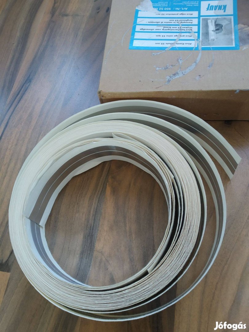Knauf Alux-élvédő 52mm széles 12 méter gipszkartonhoz alumínium csík