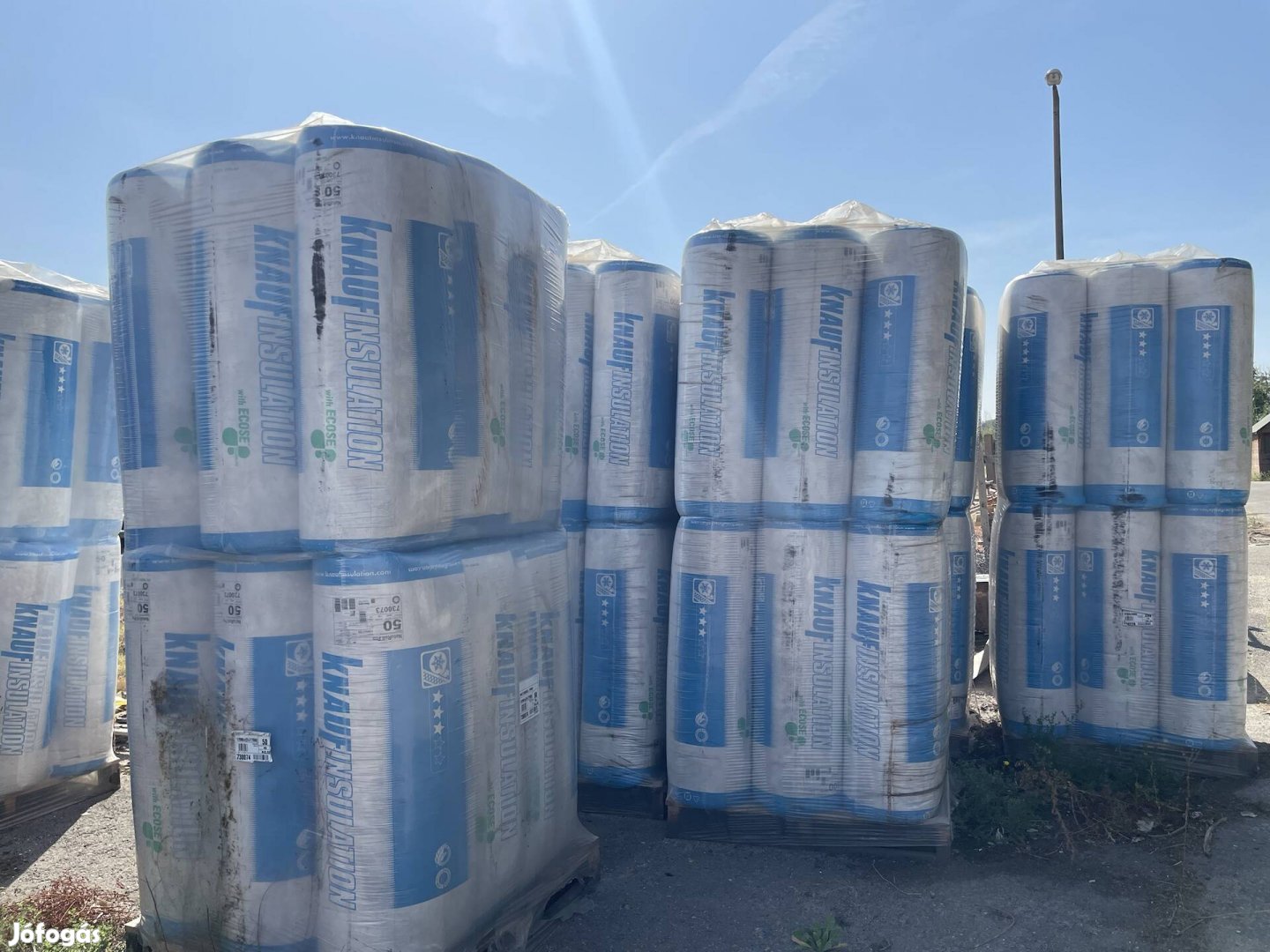 Knauf Naturoll Pro tekercses üveggyapot