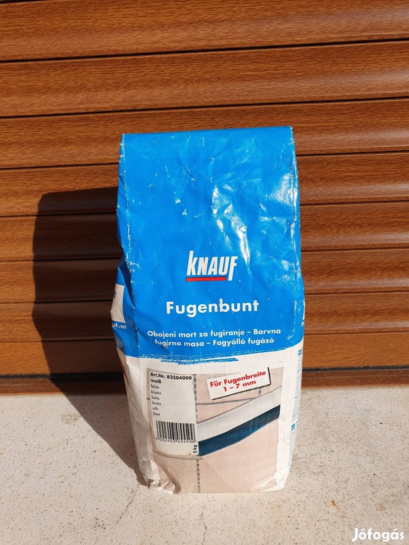 Knauf fehér fagyálló fugázó 1,7 kg