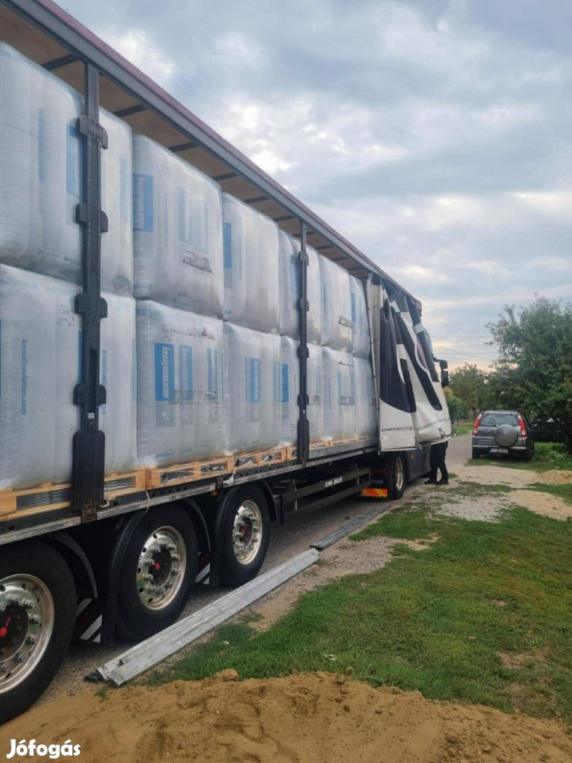 Knauf insulation padlasfodem szigetelés 12.5 cm 7.68 m2 csomag 