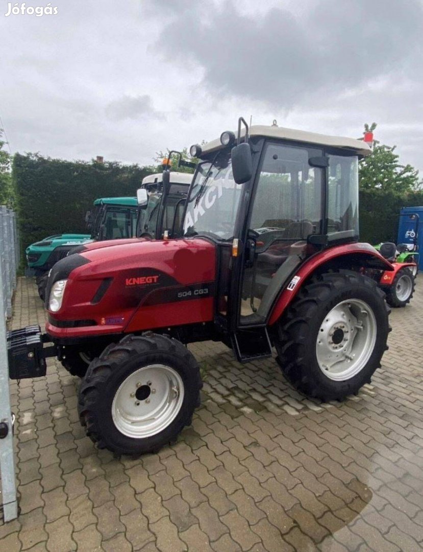 Knegt 504 CG3 50 LE traktor, műszakiztatható!