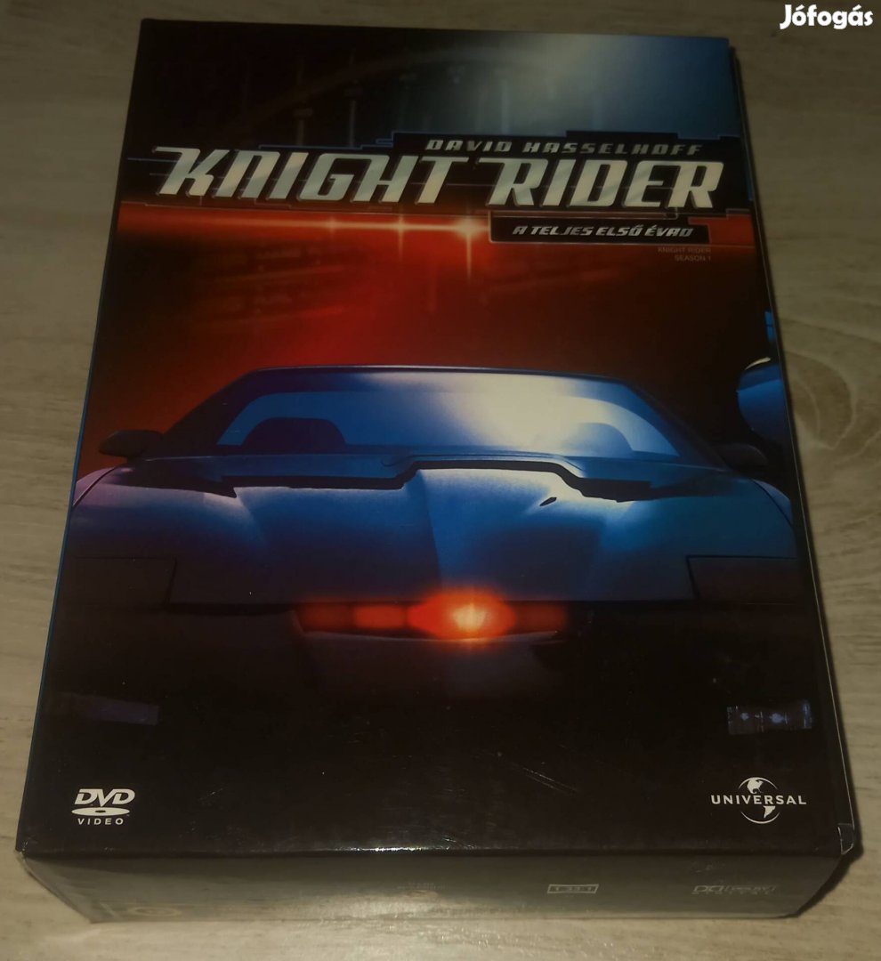 Knight Rider 1. évad - díszdobozos - 8 dvd