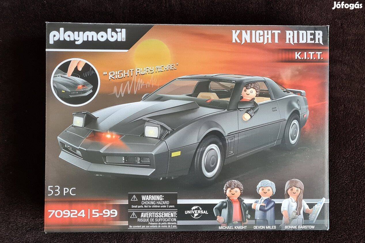 Knight Rider Playmobil szett - csak bontott, használva nem volt!