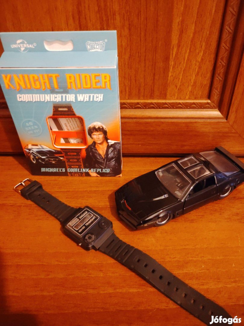 Knight Rider óra és játék autó