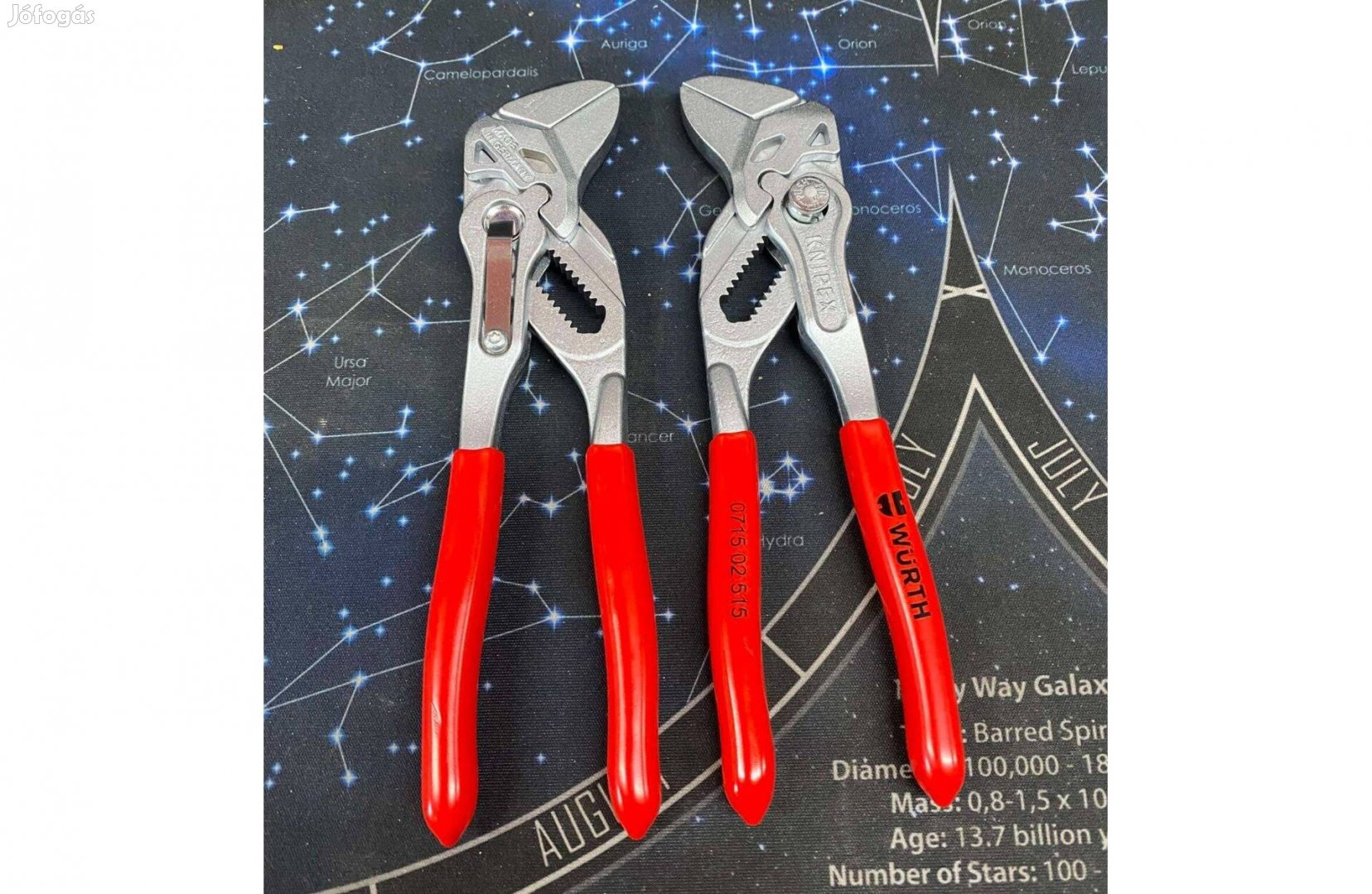Knipex 150mm-es szerelvényező fogó