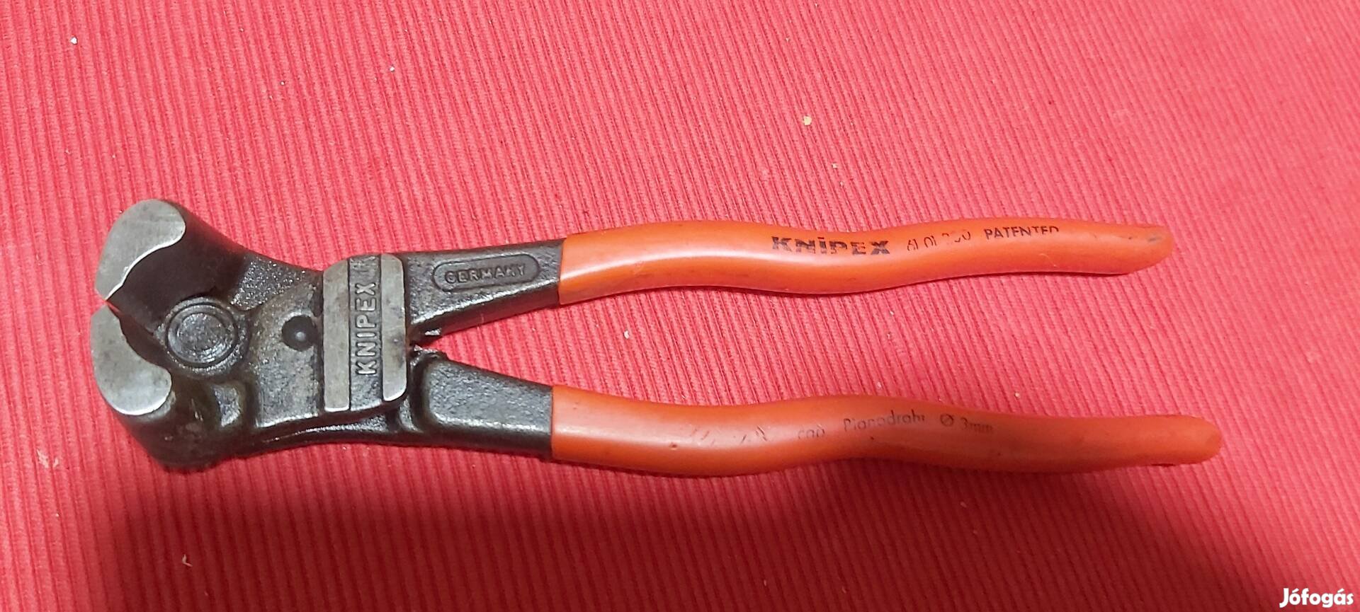 Knipex Felső Csapszegvágó Fogó