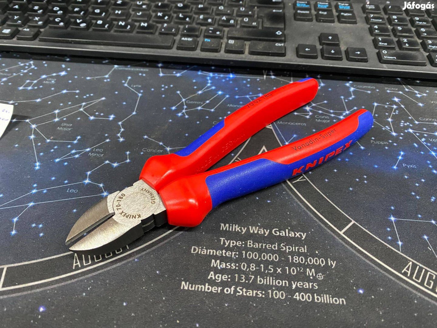 Knipex (70 02 180) 180 mm oldalvágó