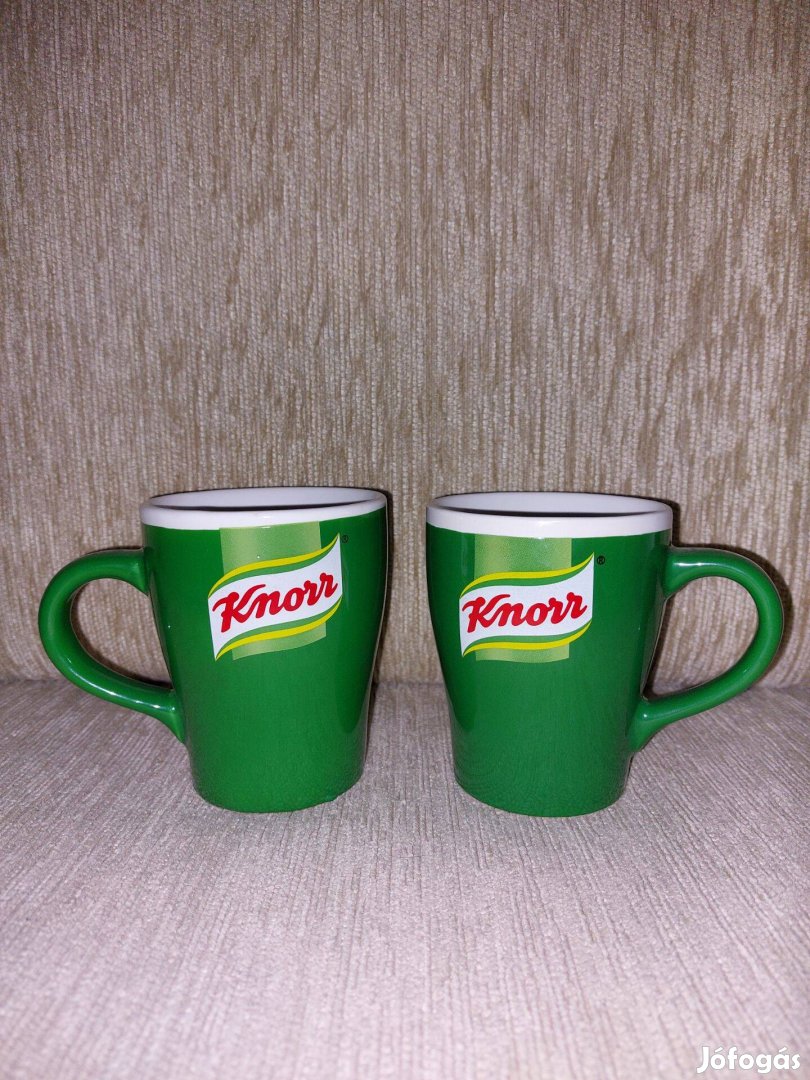 Knorr reklám bögrék