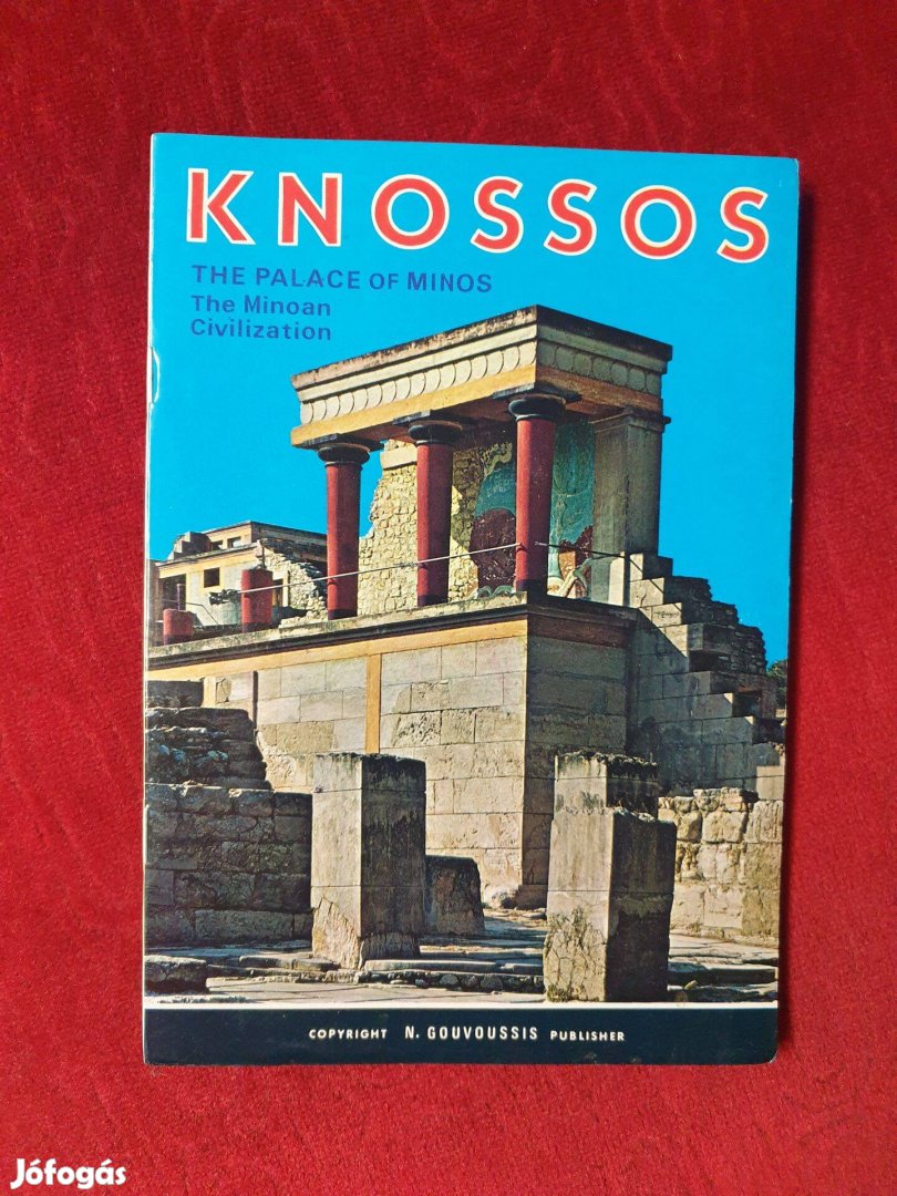 Knossos / The Palace of Minos - Útikönyv térképpel