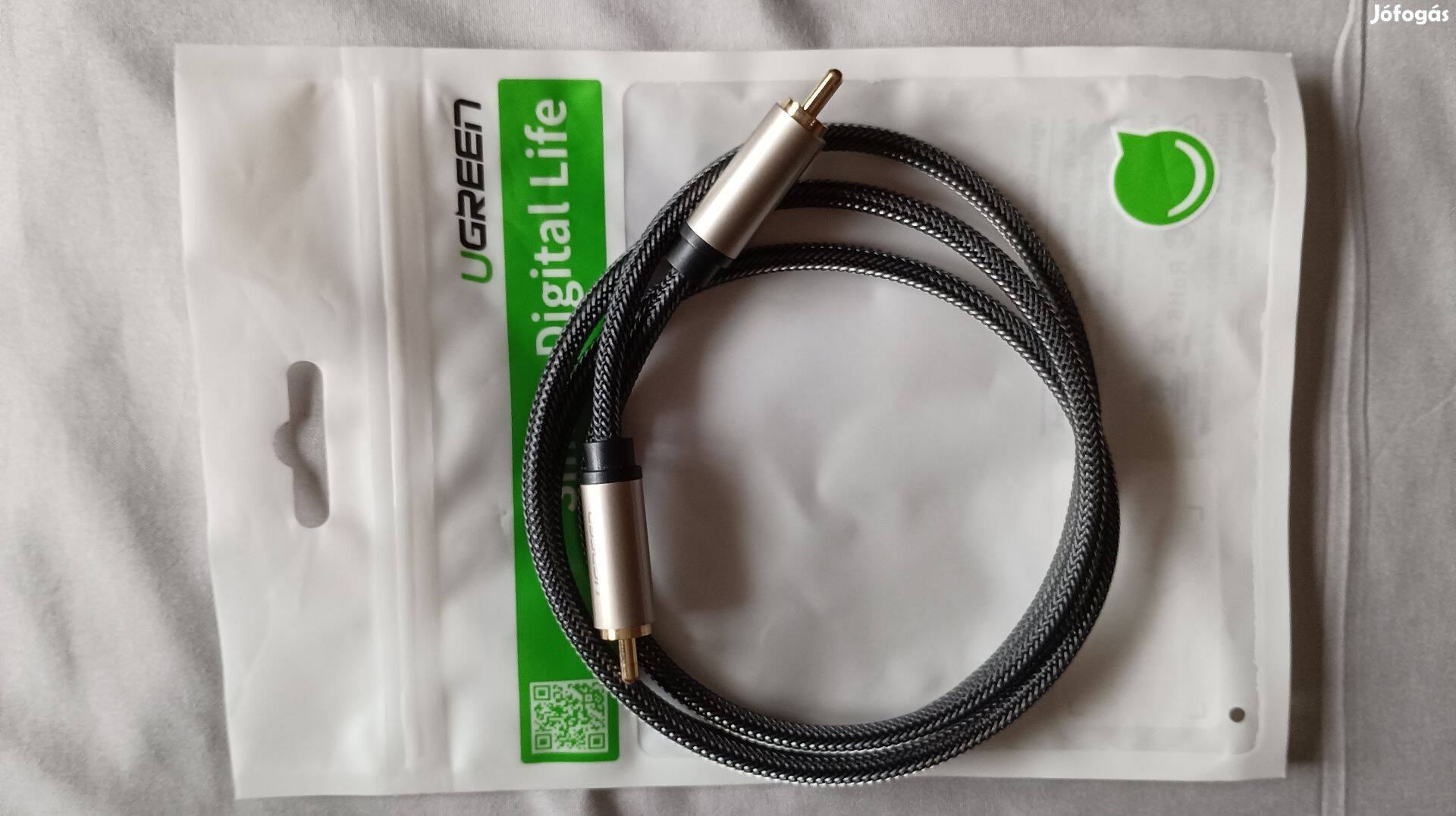 Koax minőségi Ugreen kábel 1M új