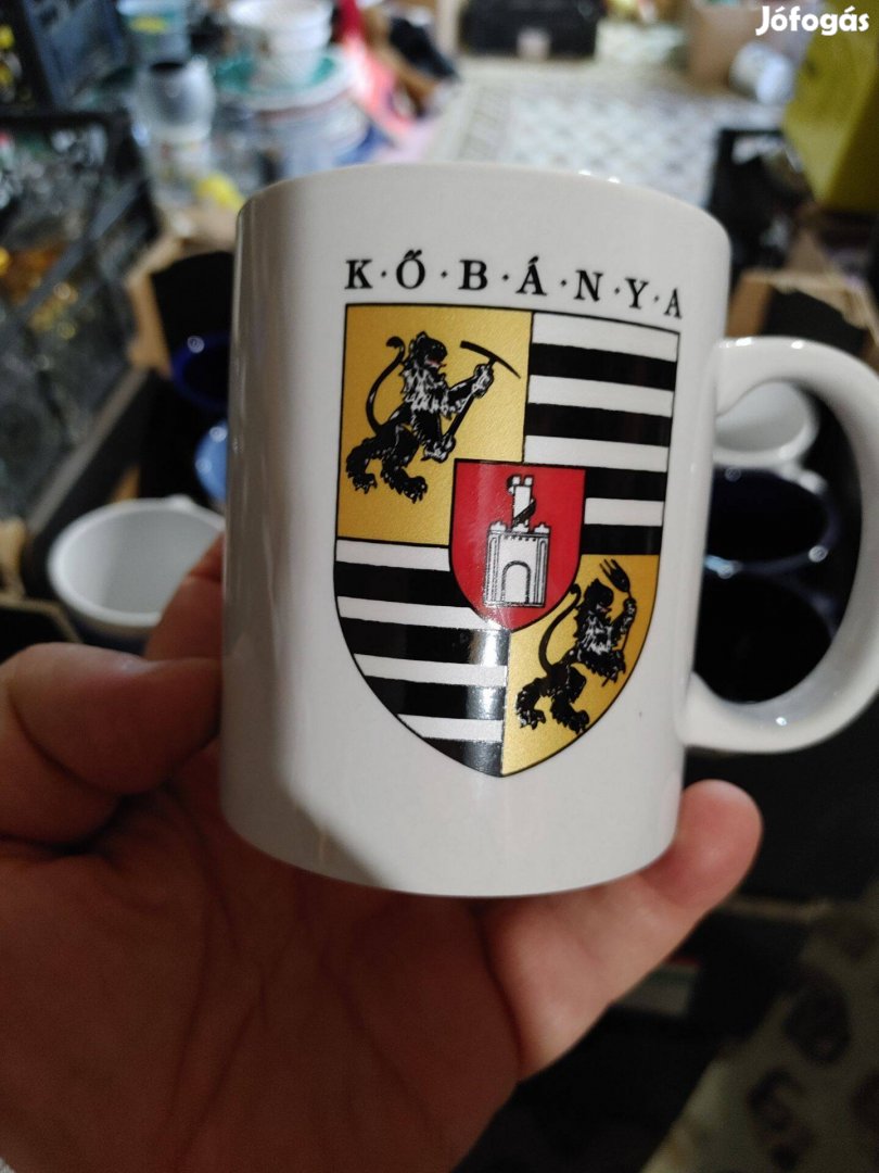 Kőbánya címeres bögre - az élő város