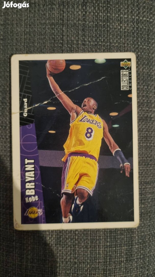 Kobe Bryant 96-os kosaras kártya