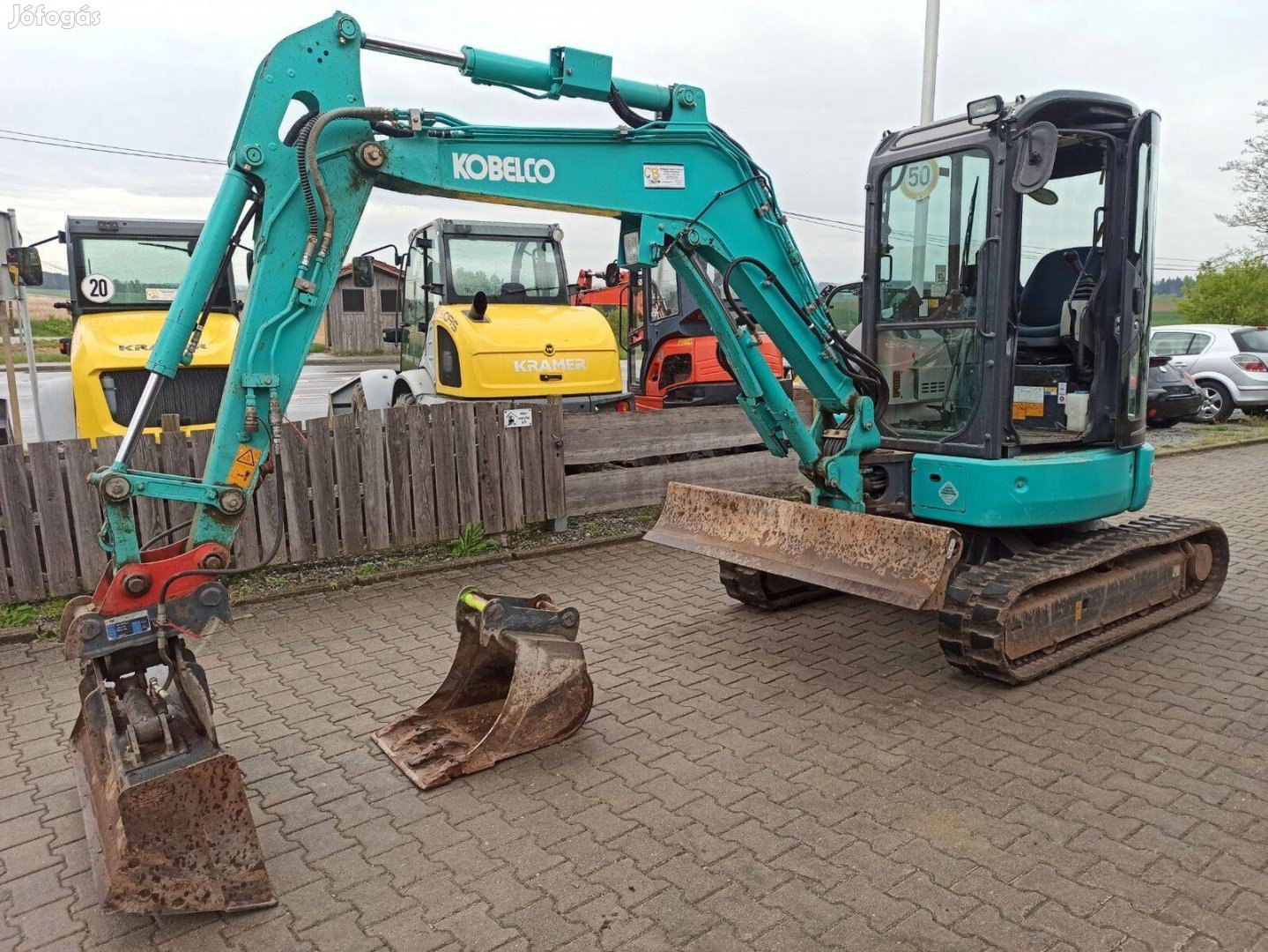 Kobelco SK35 SR / 1050üó / Klíma / Lízing 20%-tól