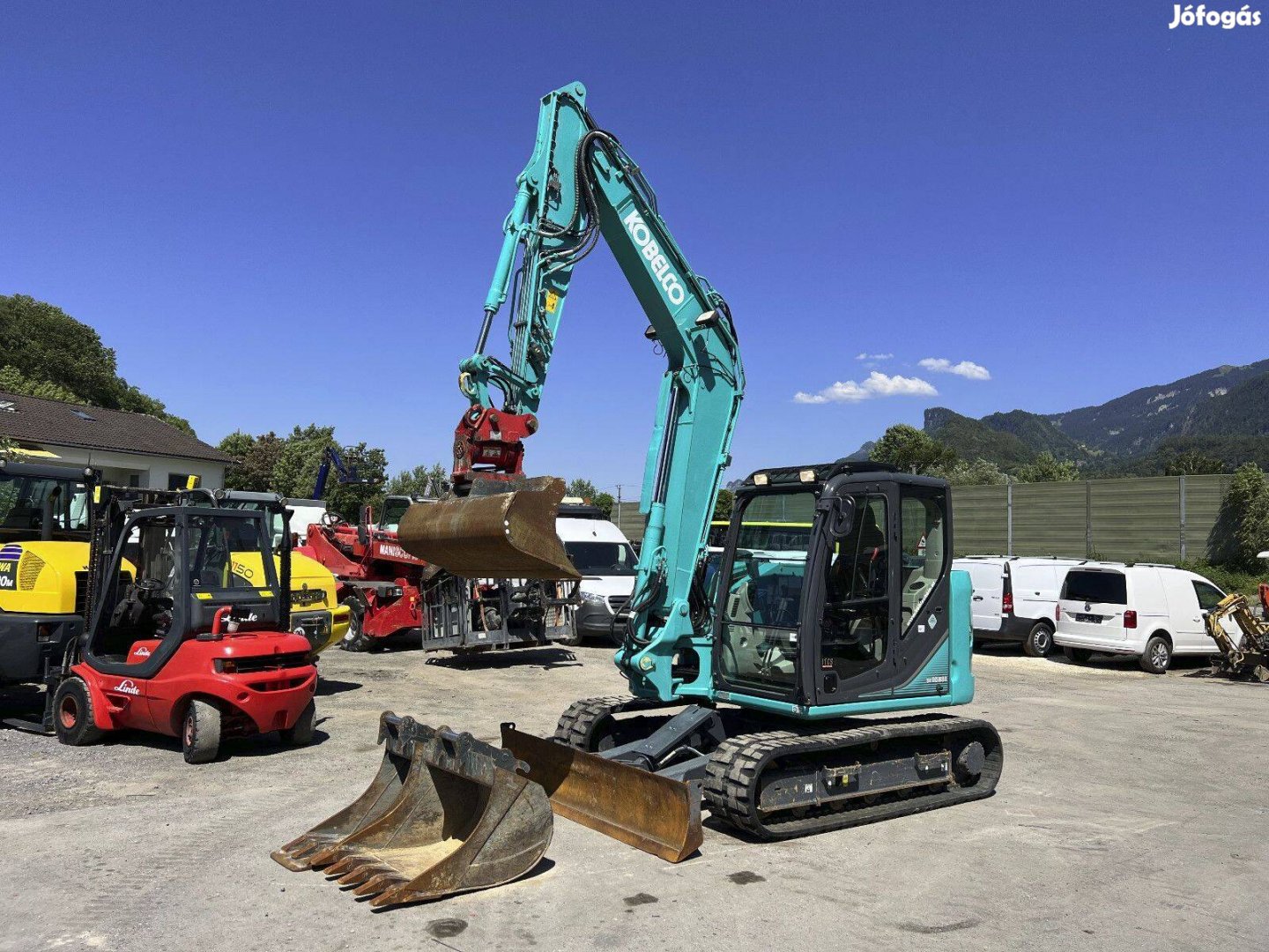 Kobelco SK85 MSR / 1800üó / Lízing 20%-tól